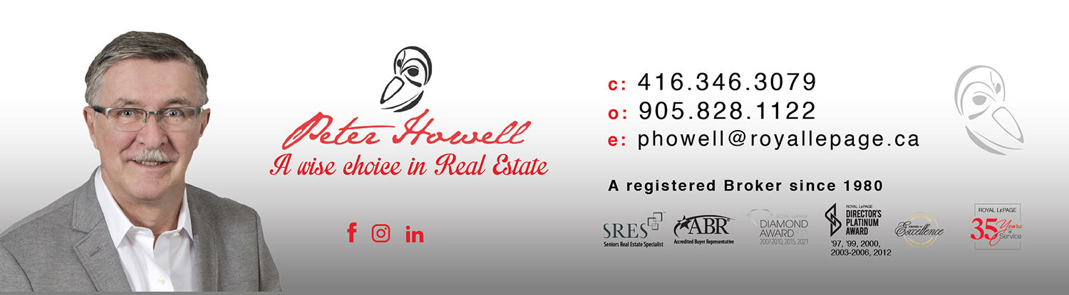 Peter Howell - Broker - A wise choice in Real Estate